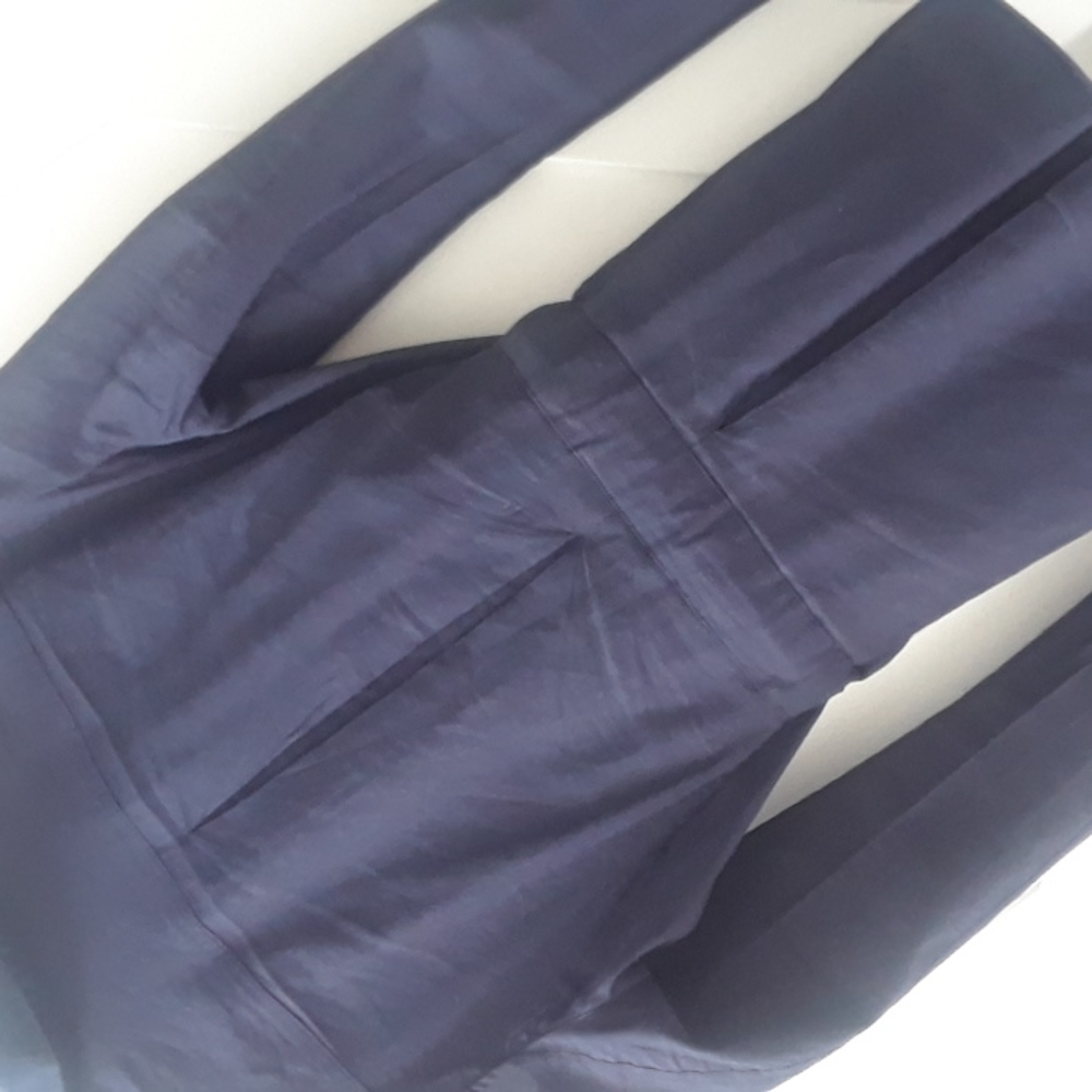 THEORY...LOREM SAFARI STYLE STRETCH LINEN JACKET..LARGE - Picture 4 of 7